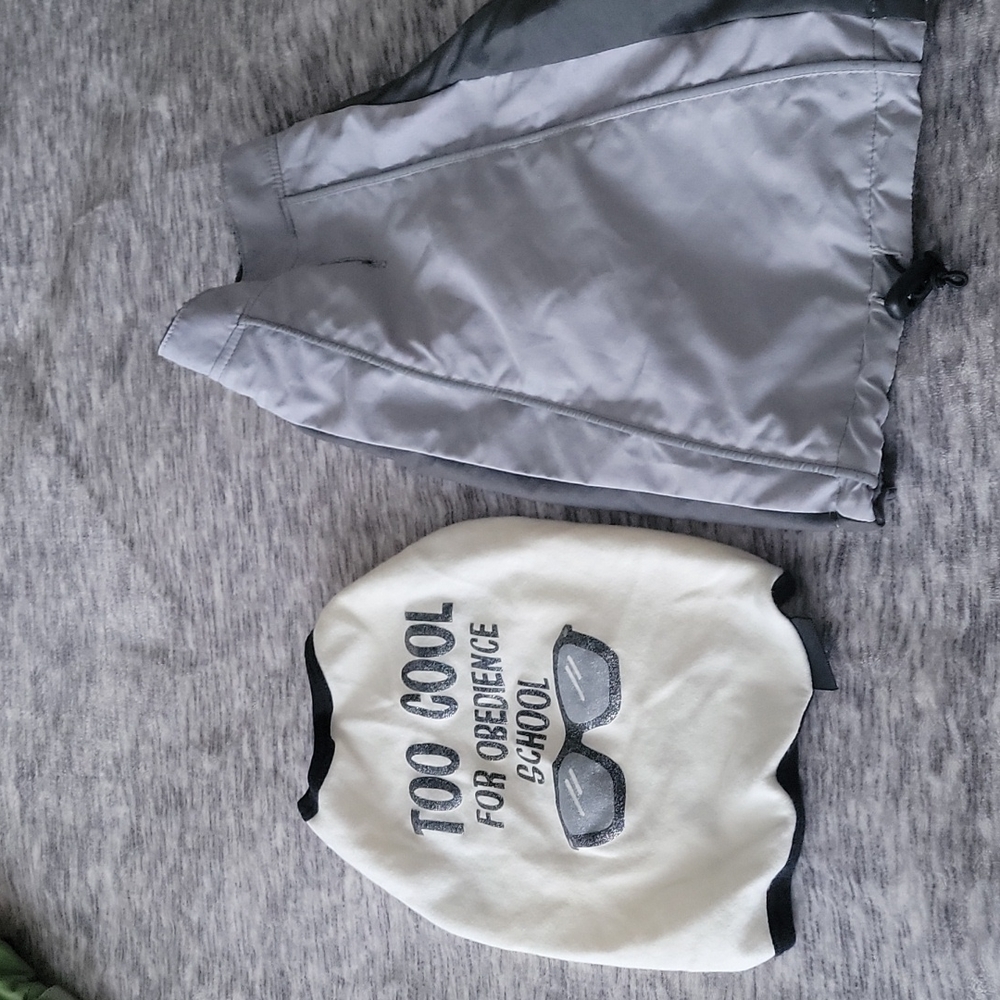 2 small dog coats